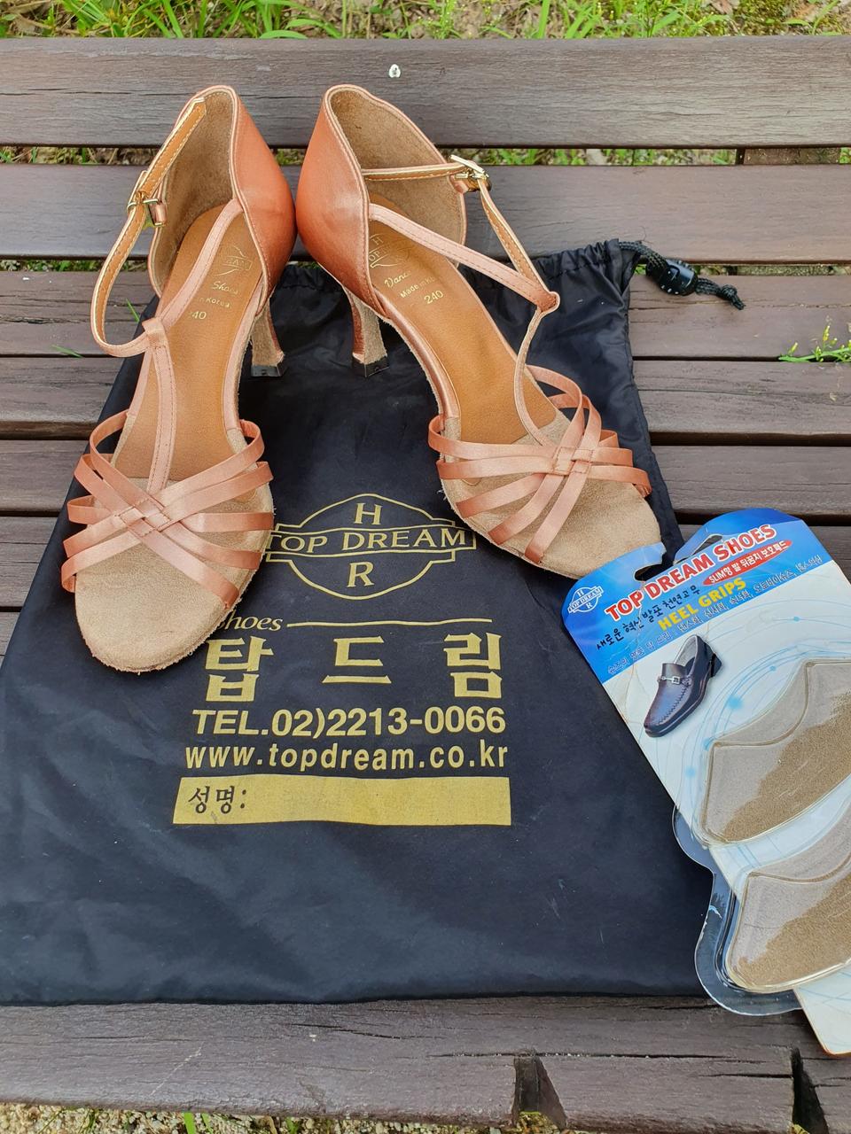 탑드림 여성라틴댄스화 3500