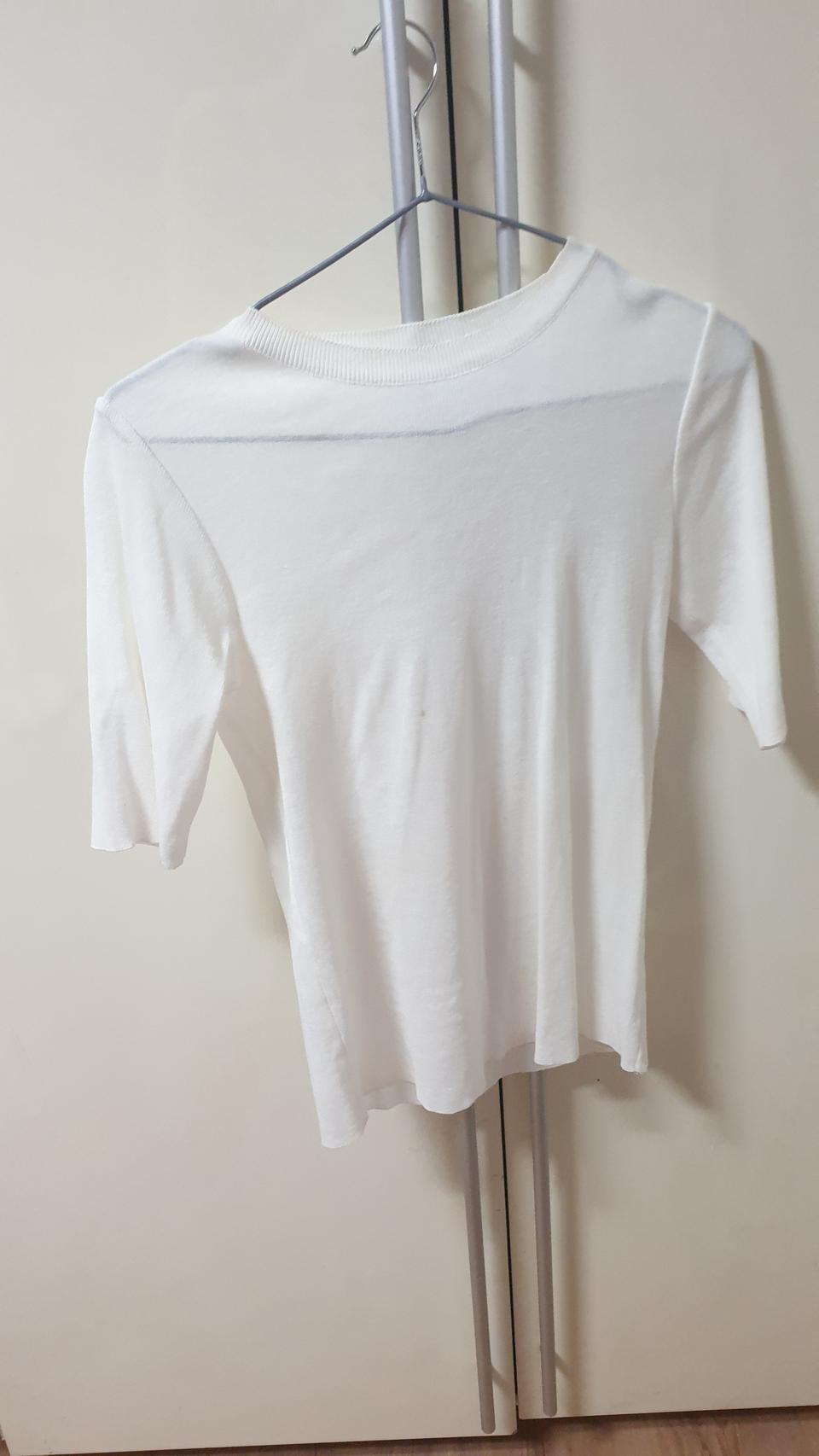 여름니트 화이트