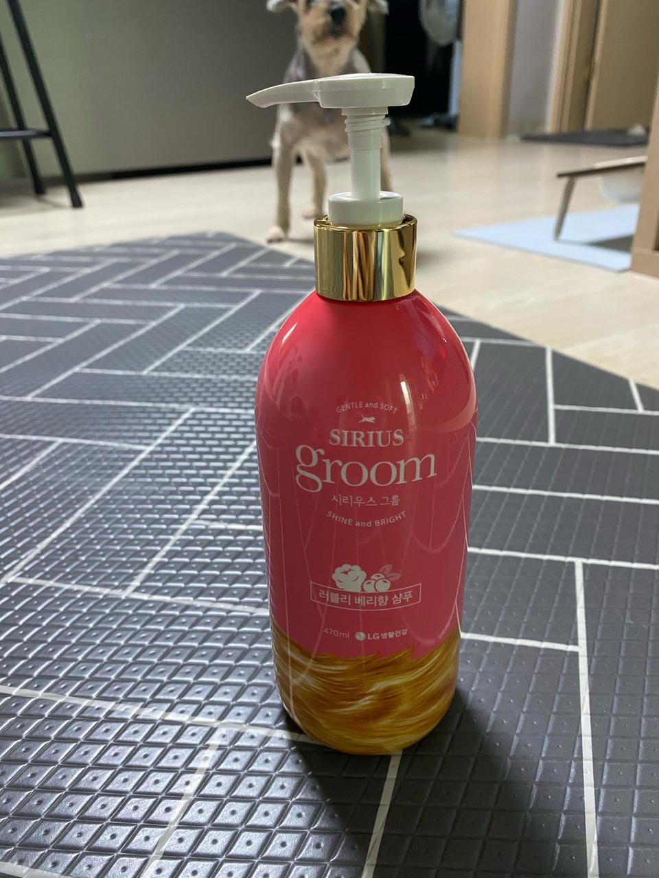 엘지생활건강 시리우스 애견샴푸
