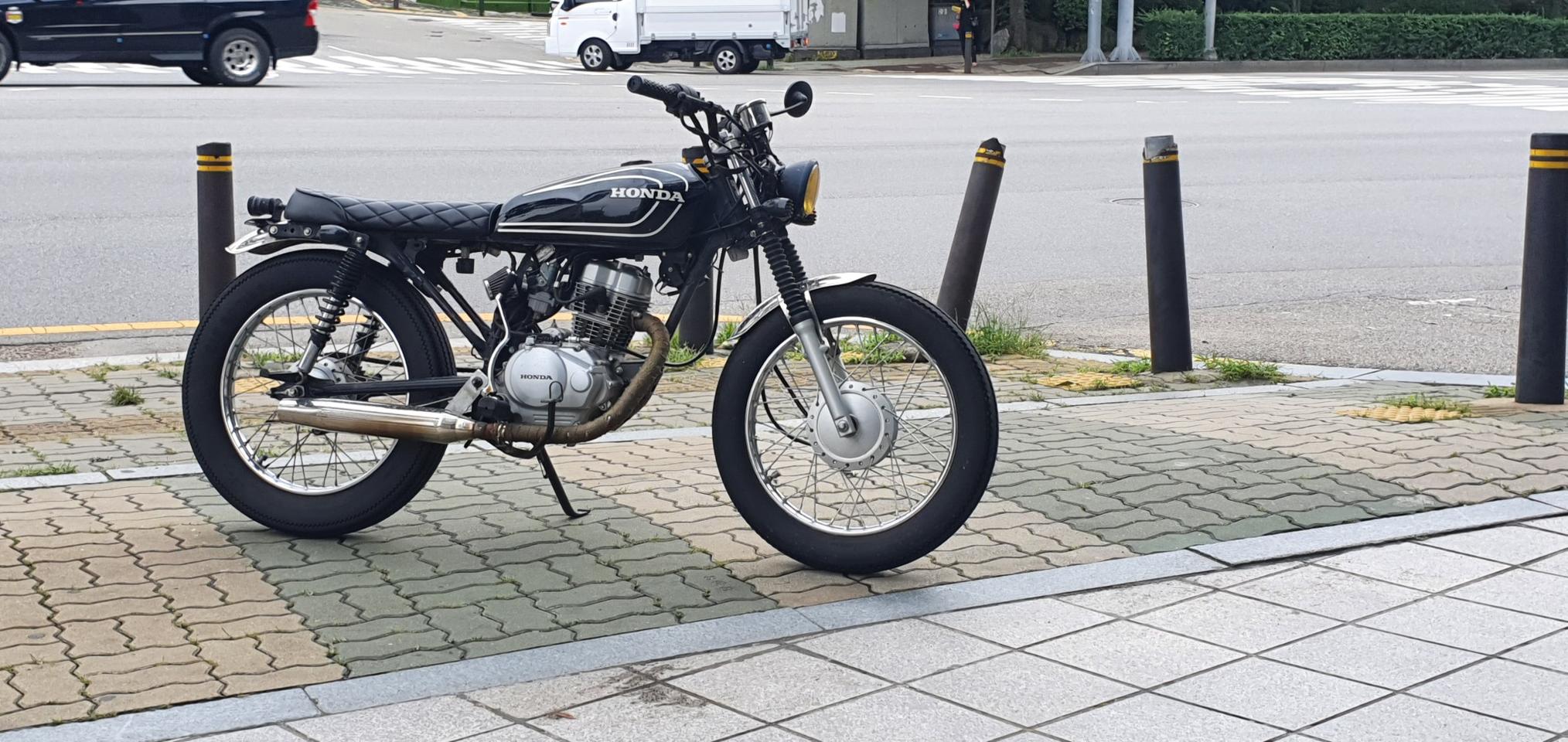 혼다 cg125 카페레이서 커스텀 바이크 오토바이