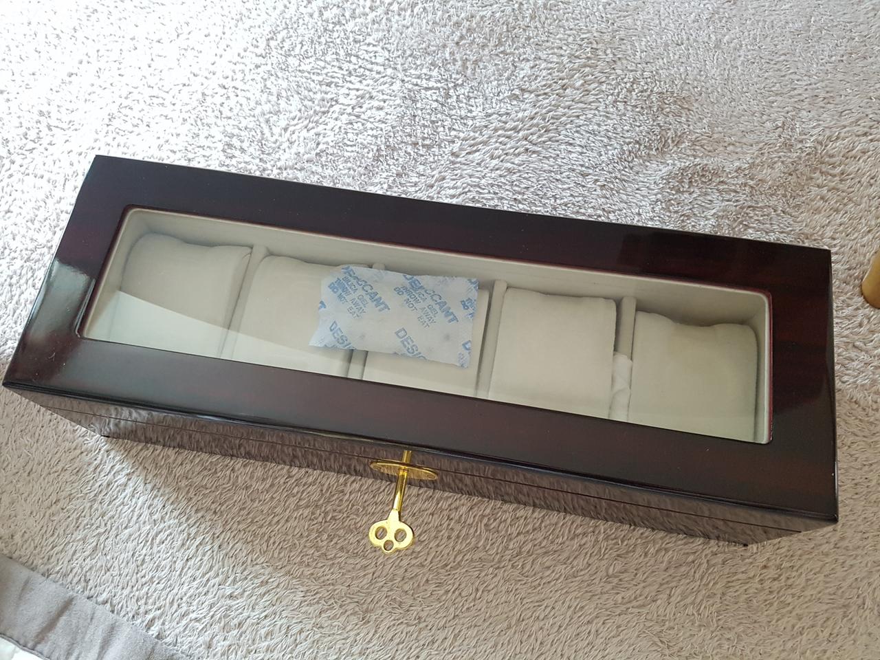 5구 원목 시계 보관함