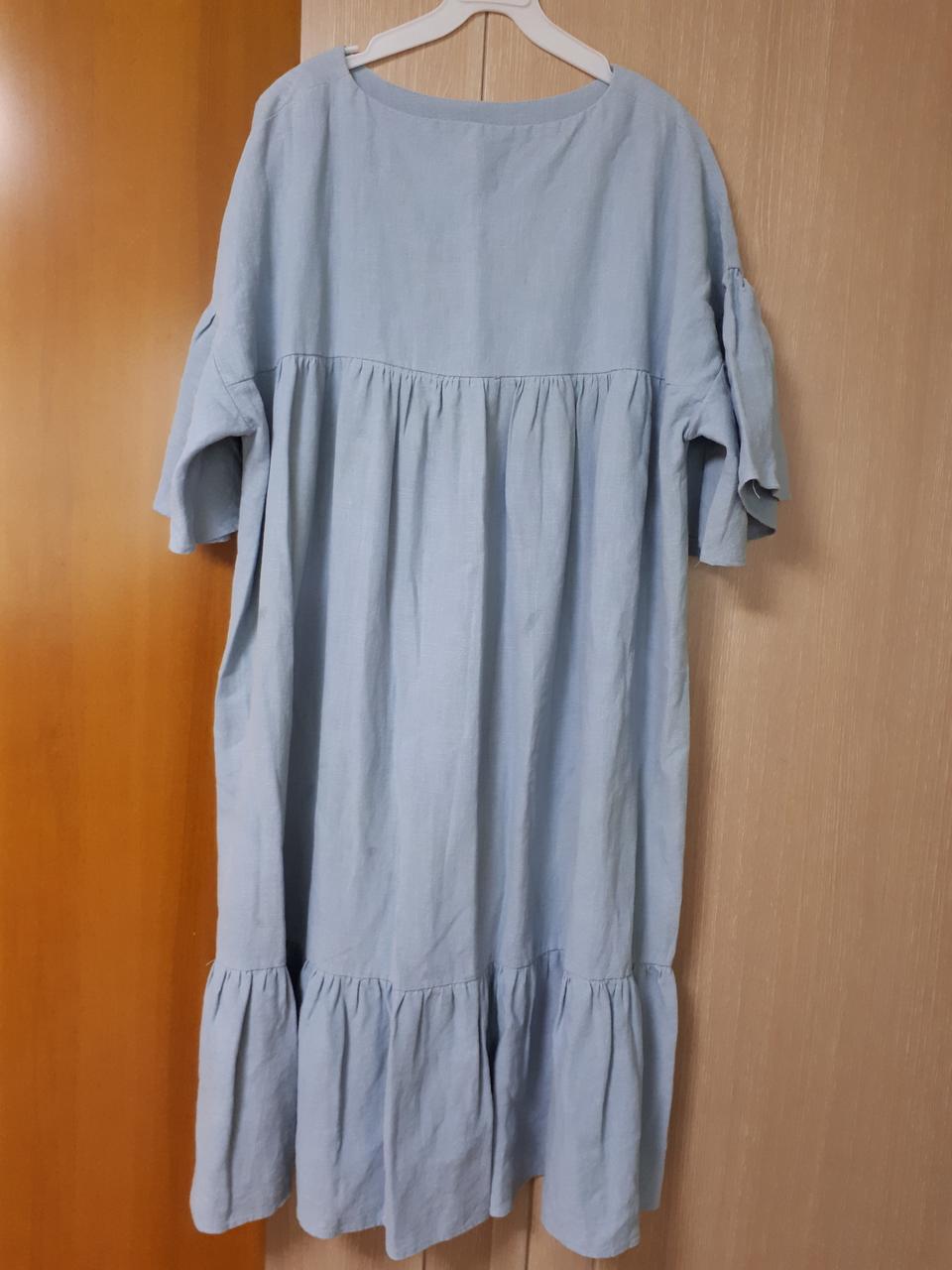 여성 린넨 롱원피스