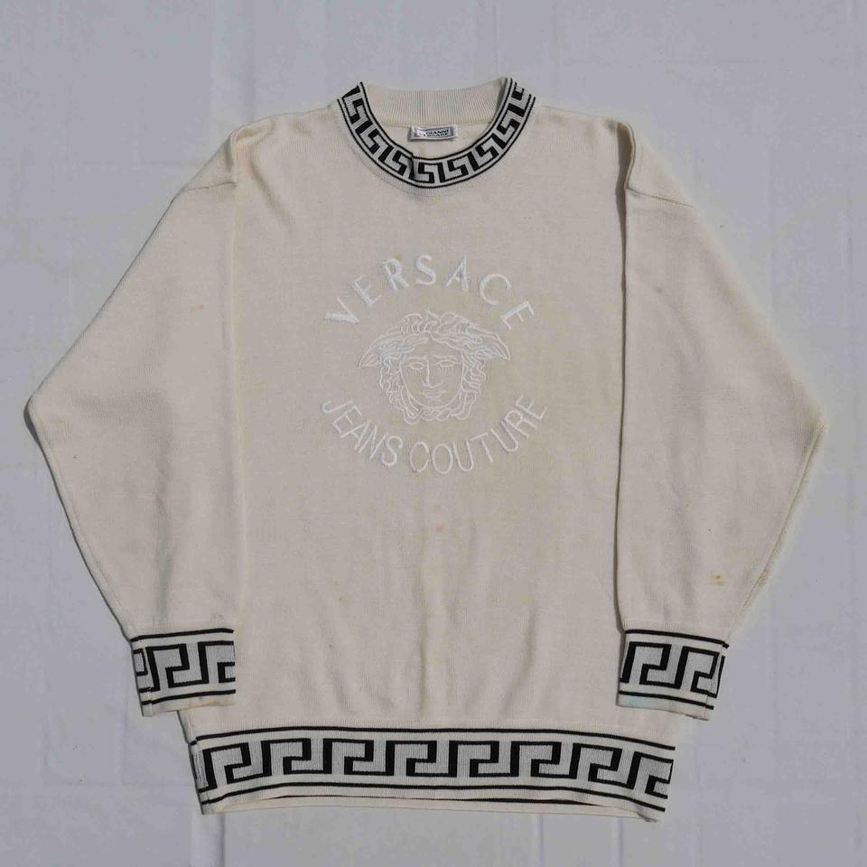 [정품] 90’s 빈티지 베르사체 메두사 니트