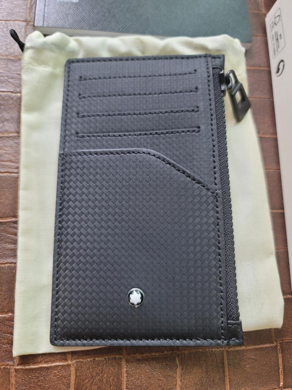 몽블랑 지퍼 카드지갑
