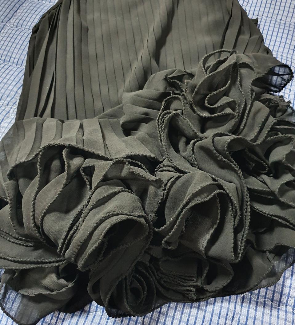 쉬폰 언발 원피스(~66)