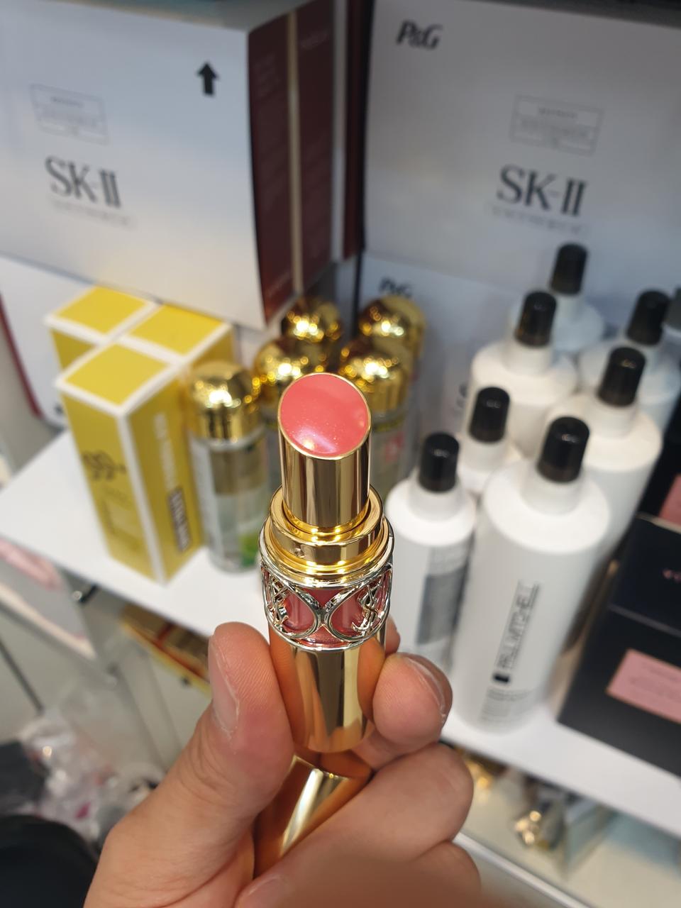 입생로랑 루쥬 볼립떼 샤인 립스틱 15호 코랄 스폰티니