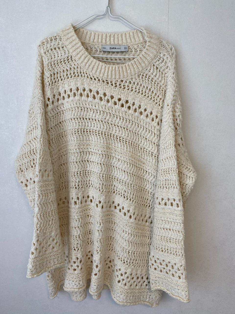 자라 그물니트 M사이즈