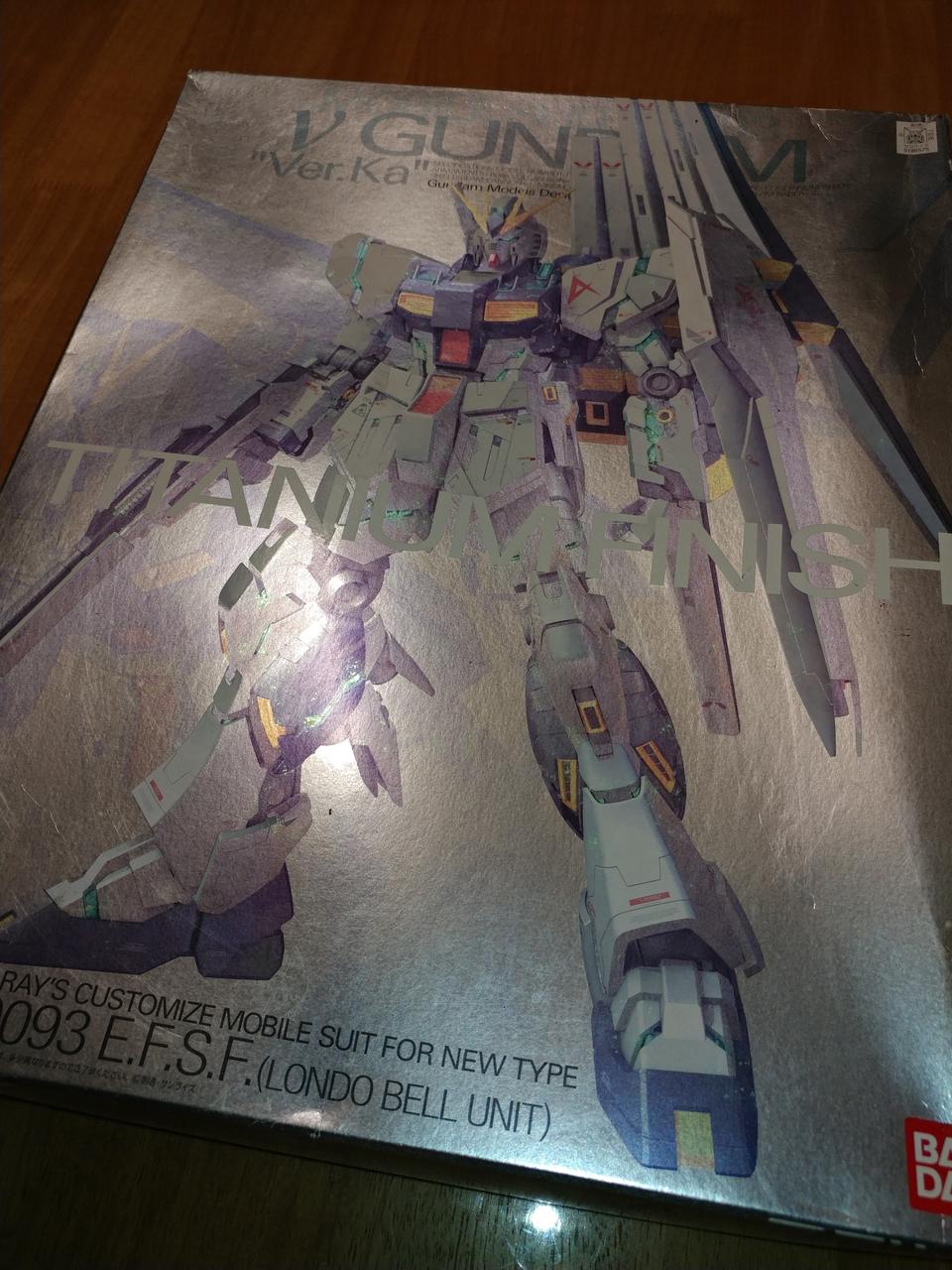 [무료배송]MG 뉴건담 티타늄피니시