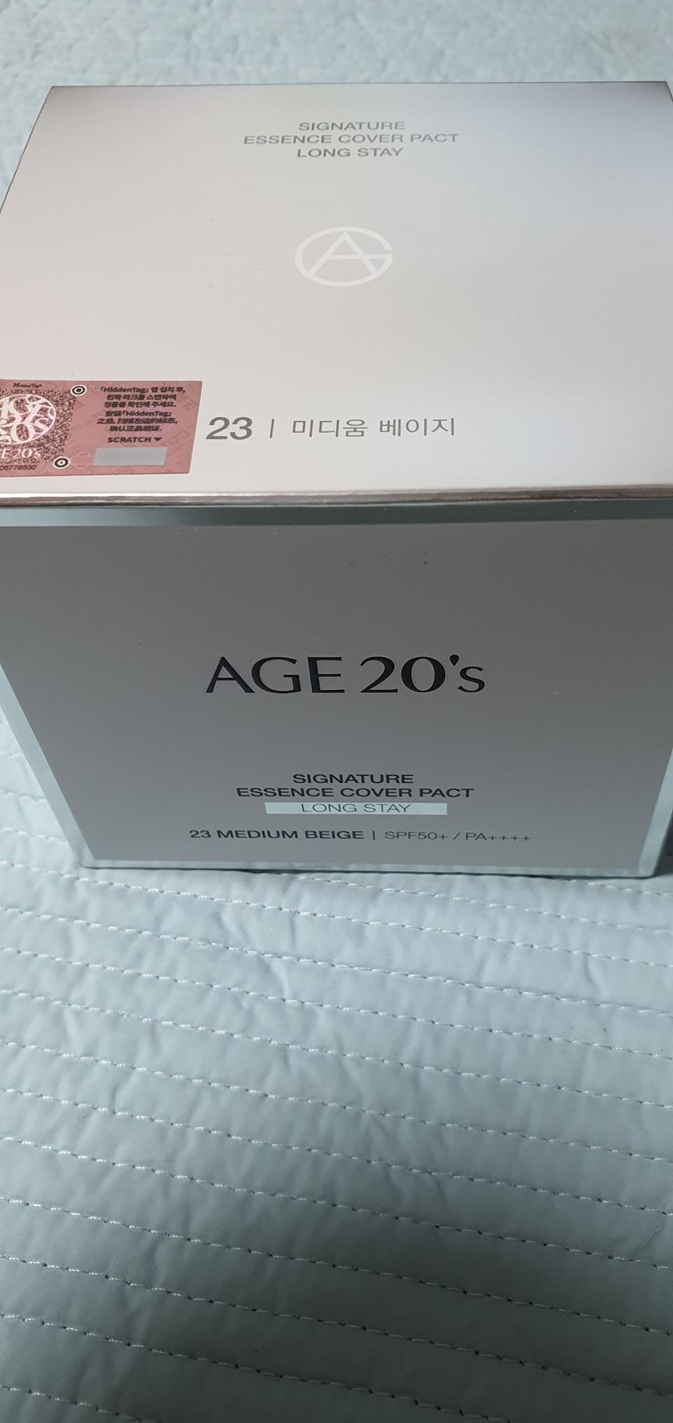 에이지 투웨니스 시그니처 에센스 커버 팩트 롱 스테이