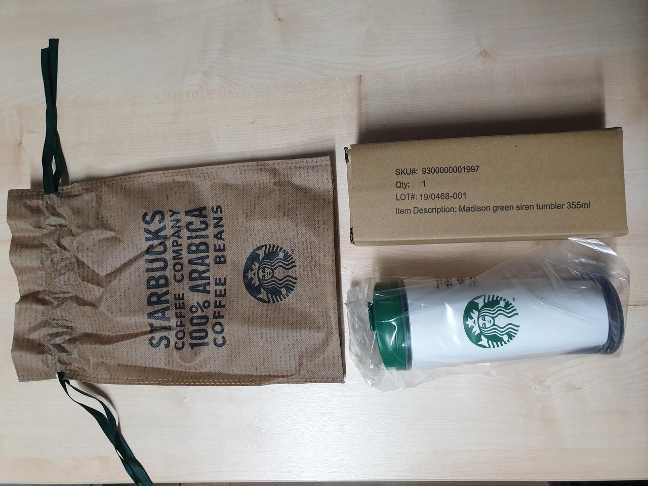 스타벅스 기프티콘(가격&사이즈 무제한 기프티콘)+스타벅스 메디슨 텀블러