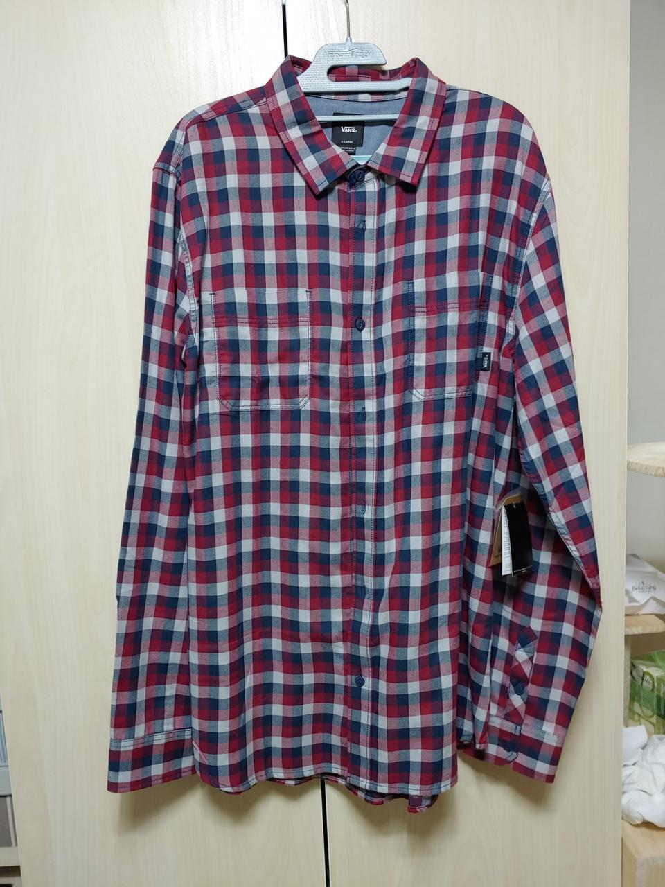 반스 체크 남방 XL사이즈