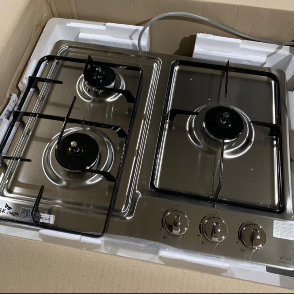 SK 3구 빌트인 가스레인지 (최저가)