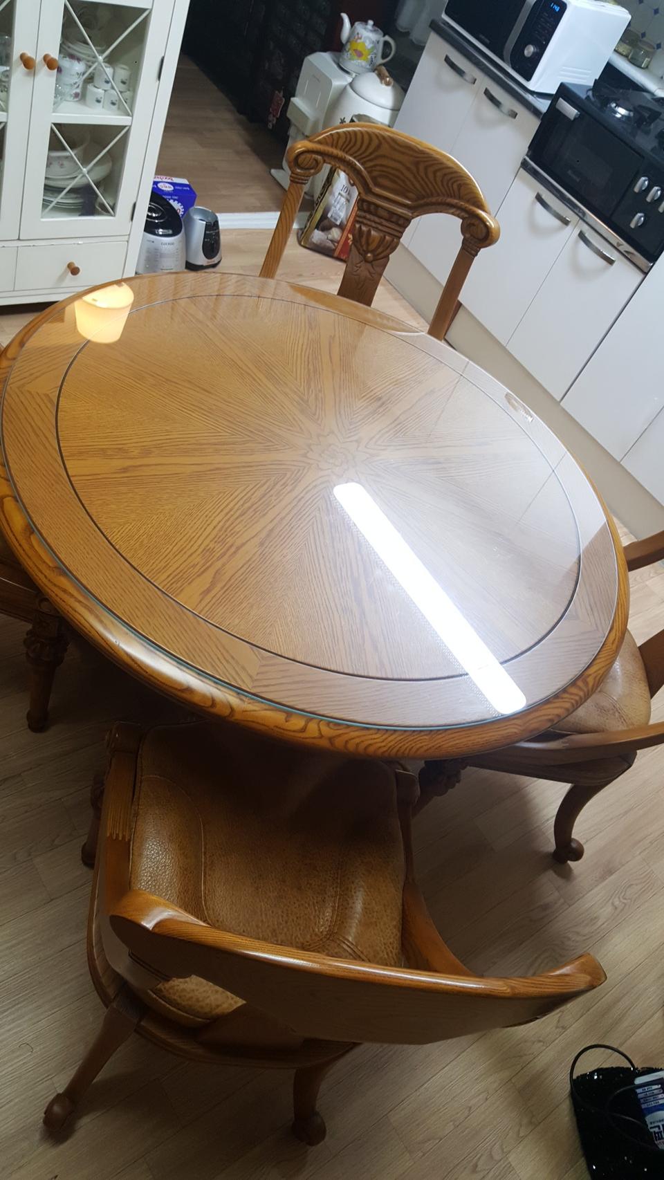 고급원목4인식탁