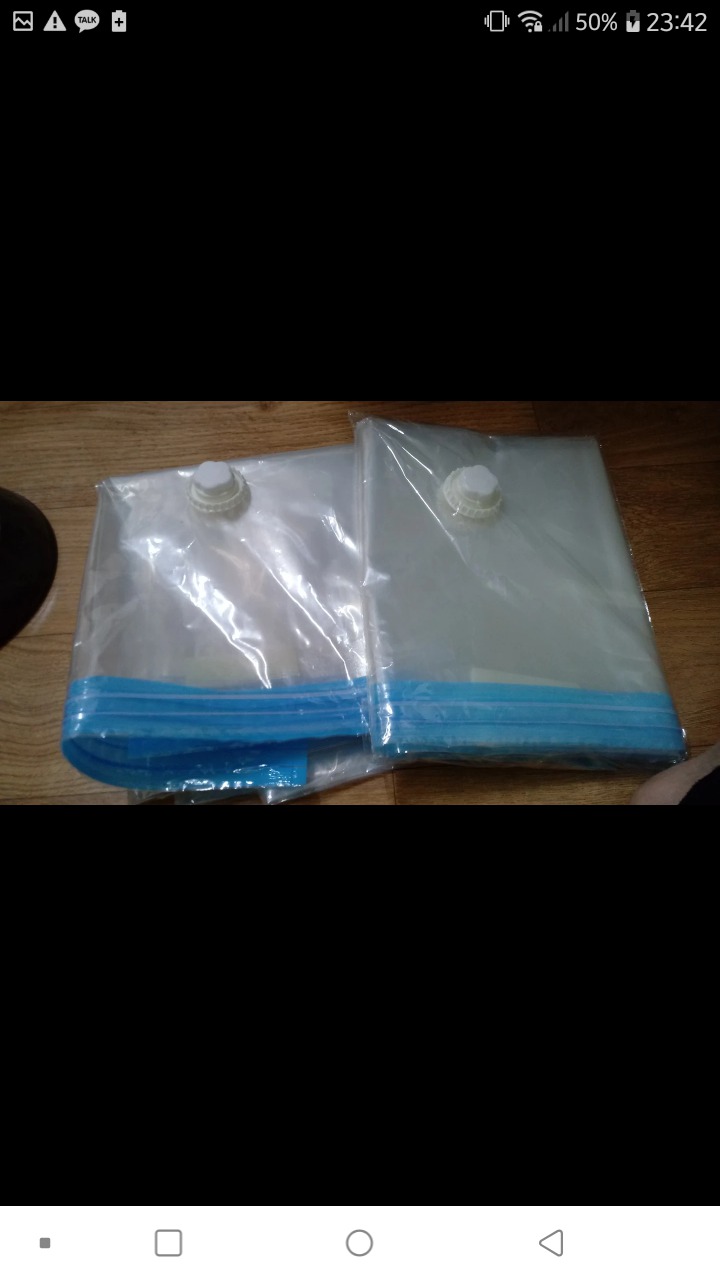 새거)여행용 휴대용 밸브진공 압축팩2개