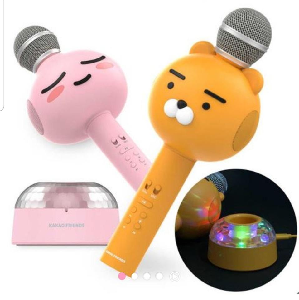 카카오 블루투스 마이크 어피치 라이언