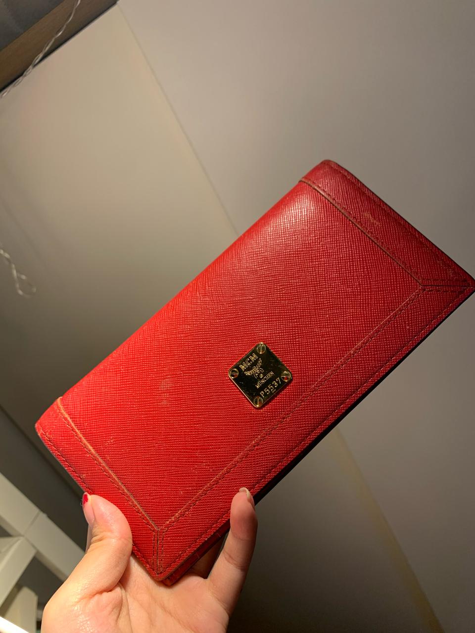 MCM 지갑 정품 장지갑