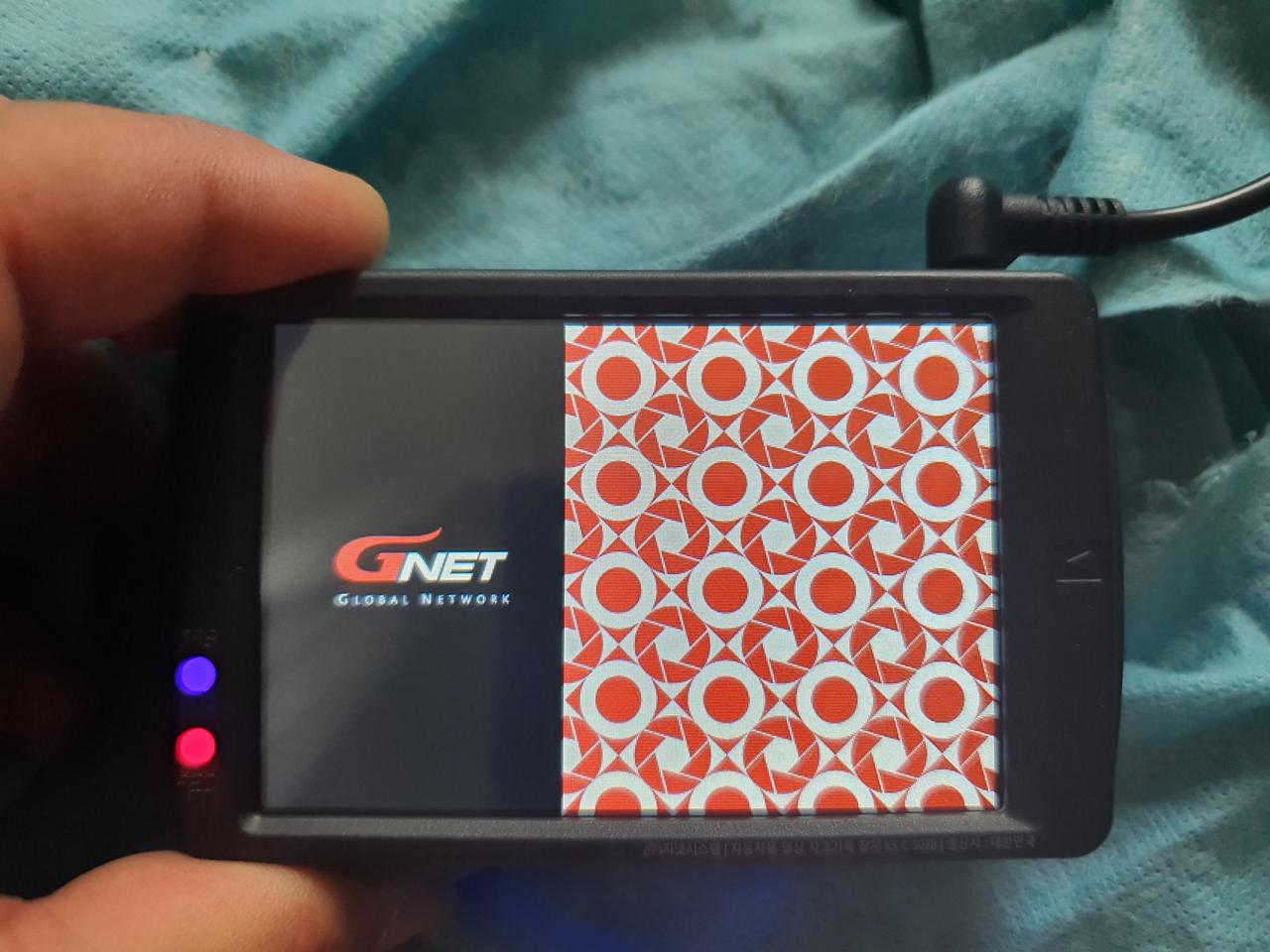 와이파이 풀HD 1채널 블랙박스 팝니다.(지넷 GI-300)