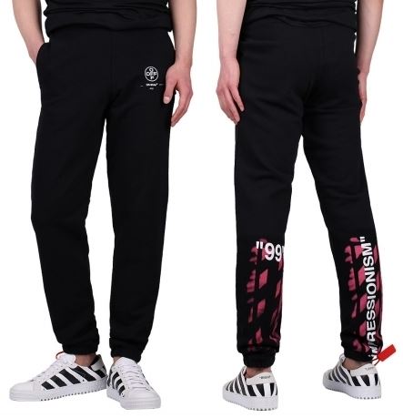 [M] 19ss 오프화이트 스텐실 스웻 조거팬츠 판매 or 교환 합니다.