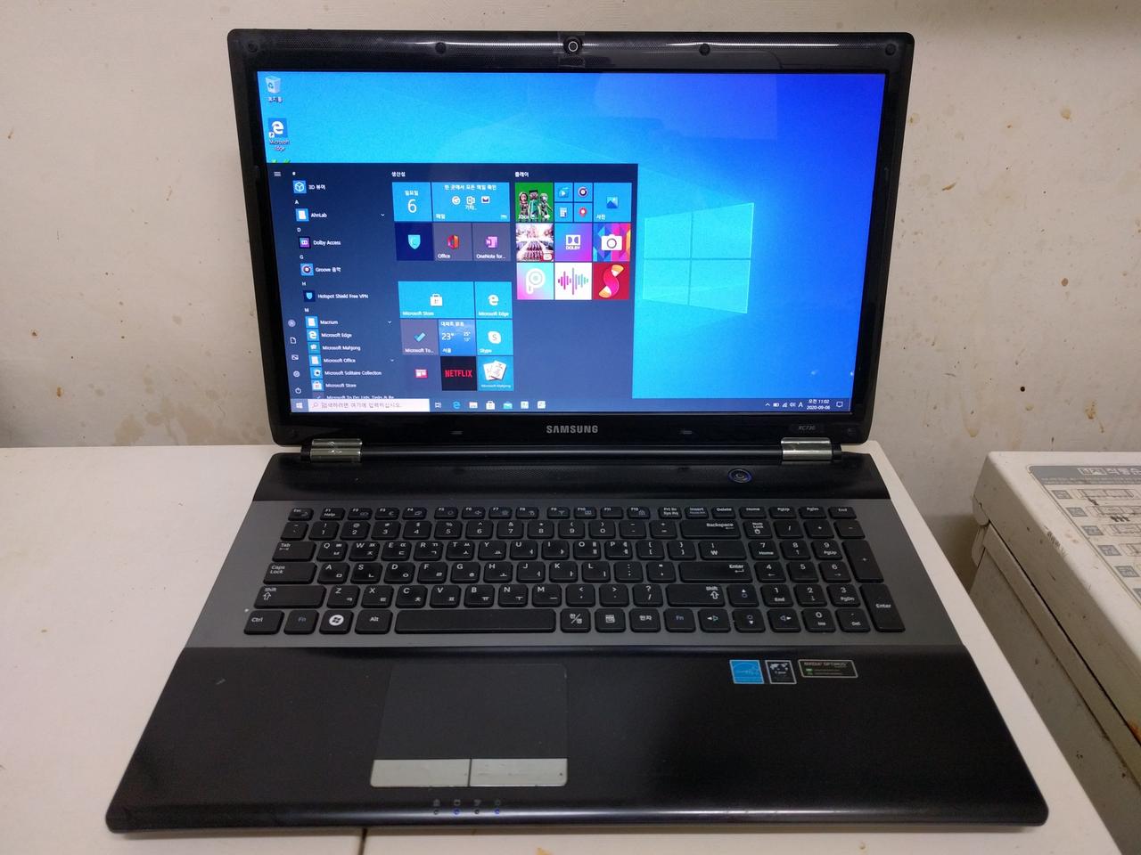 삼성RC730 i5 2450M RAM 8GB SSD 250GB