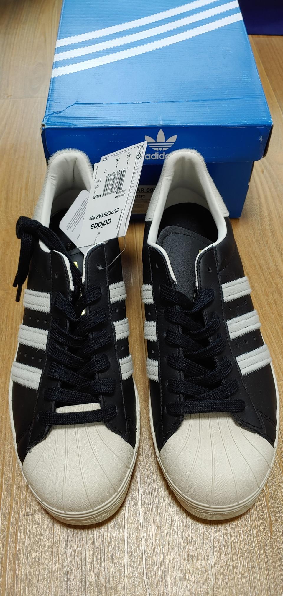 새상품 아디다스 운동화 슈퍼스타 265mm
