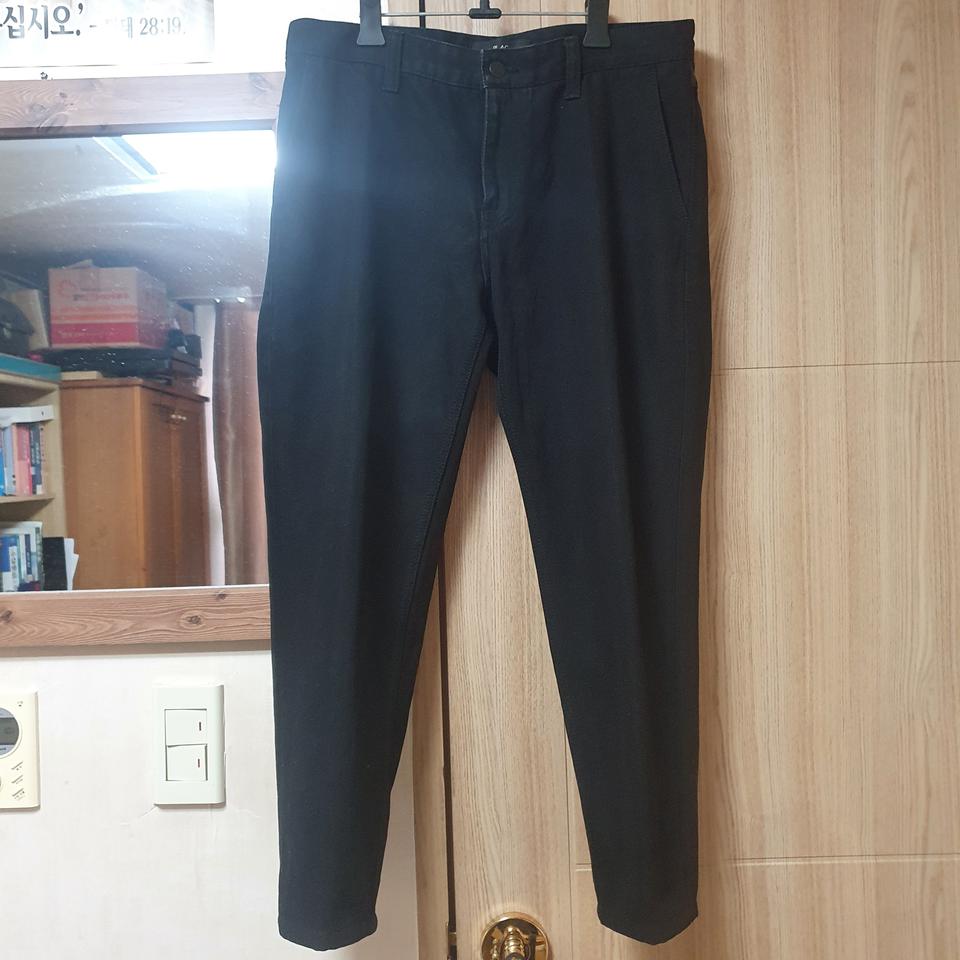 플랙 블랙진 더블린 데님 슬랙스