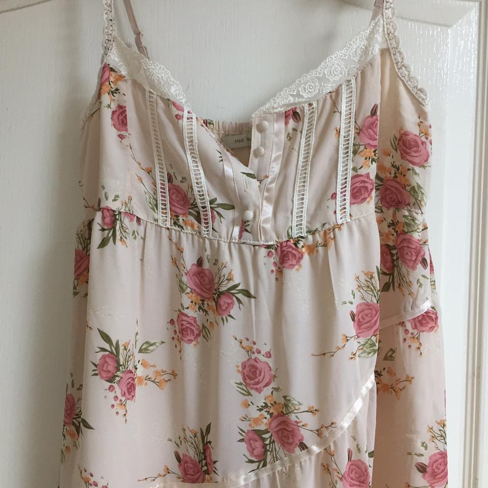 (새상품)플라워 슬립 드레스 원피스