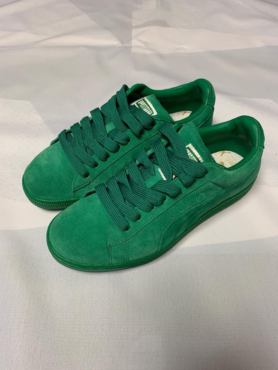 퓨마 스웨이드 그린 *새제품