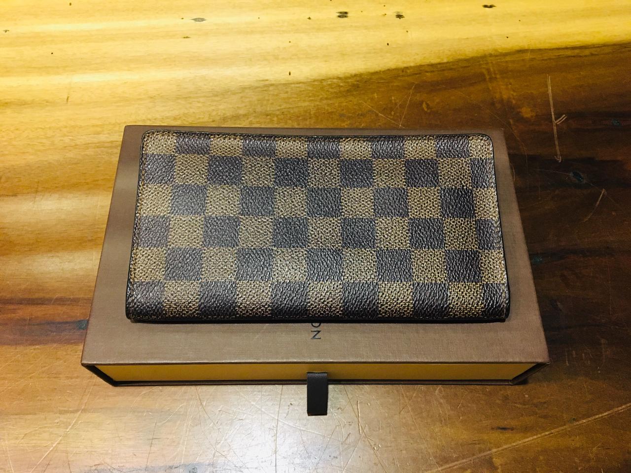 정품 루이비통 다미에 장지갑