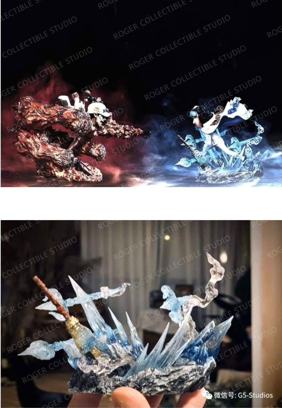 G5 STUDIO 아오키지 아카이누 원피스 피규어 레진 미개봉 택포30