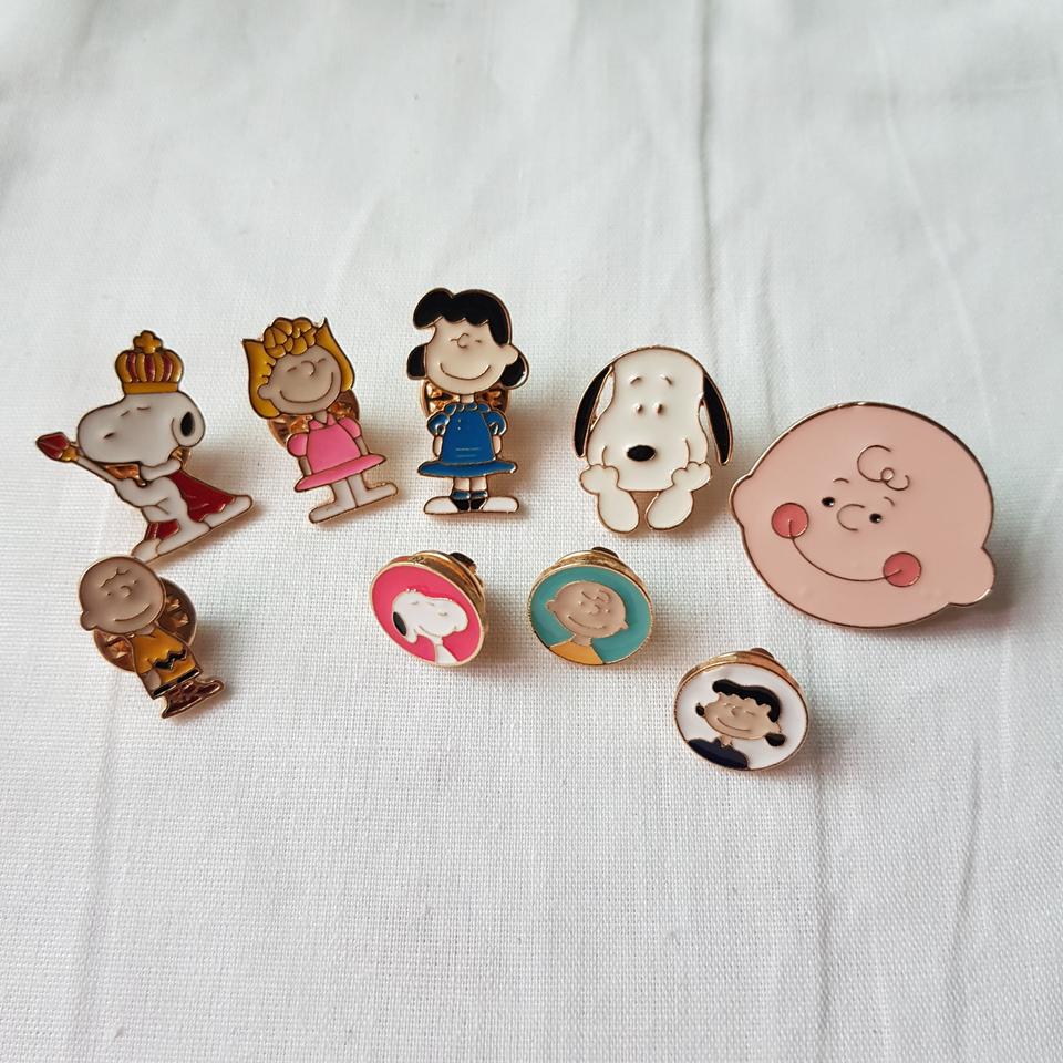 스누피 캐릭터 뱃지
