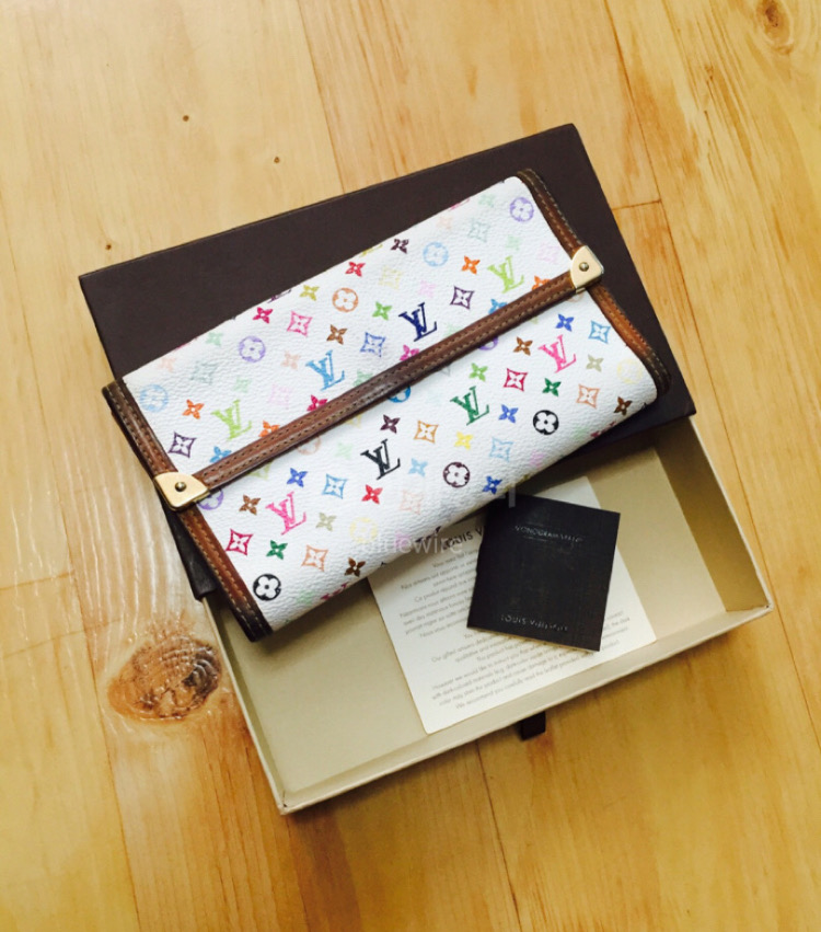 정품 루이비통 멀티 장지갑