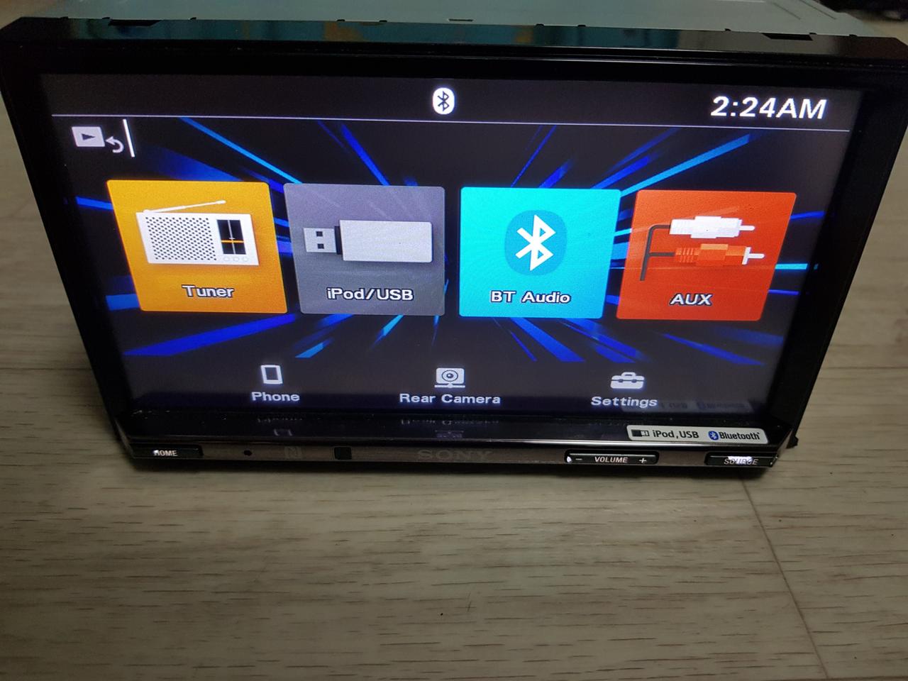 소니 XAVV750BT 블루투스 카오디오 판매합니다 세컨웨어