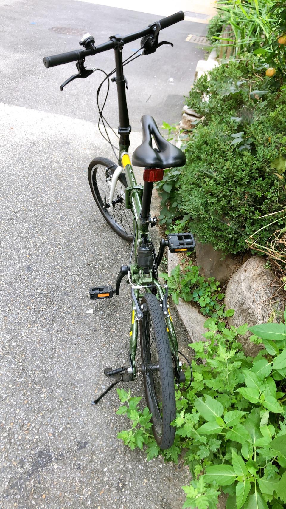 [알톤 쉐보레] 미니벨로 접이식자전거 20형 시마노7단 Darkgreen(다크그린) 