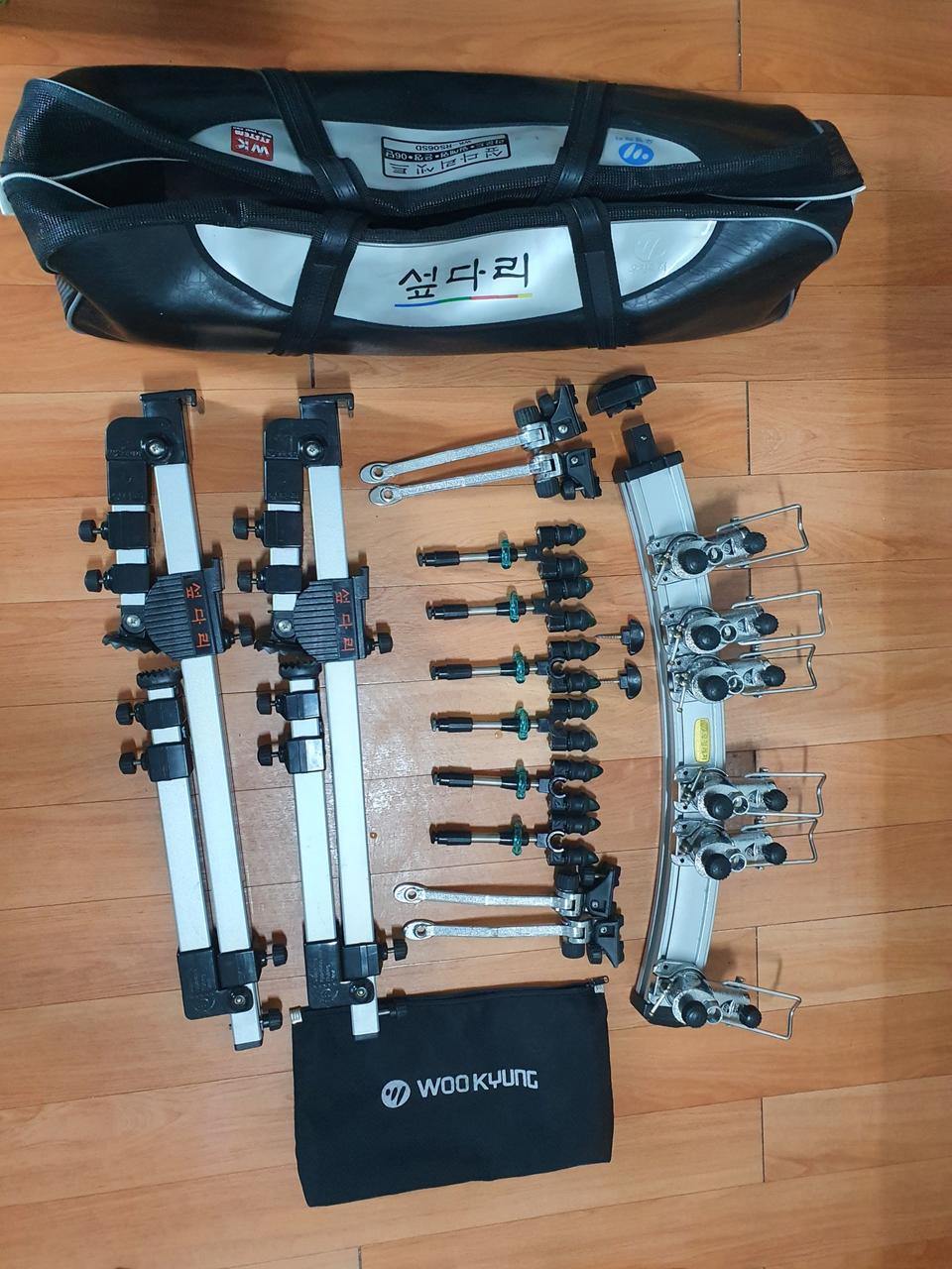 우경밭침틀섶다리 6+4단