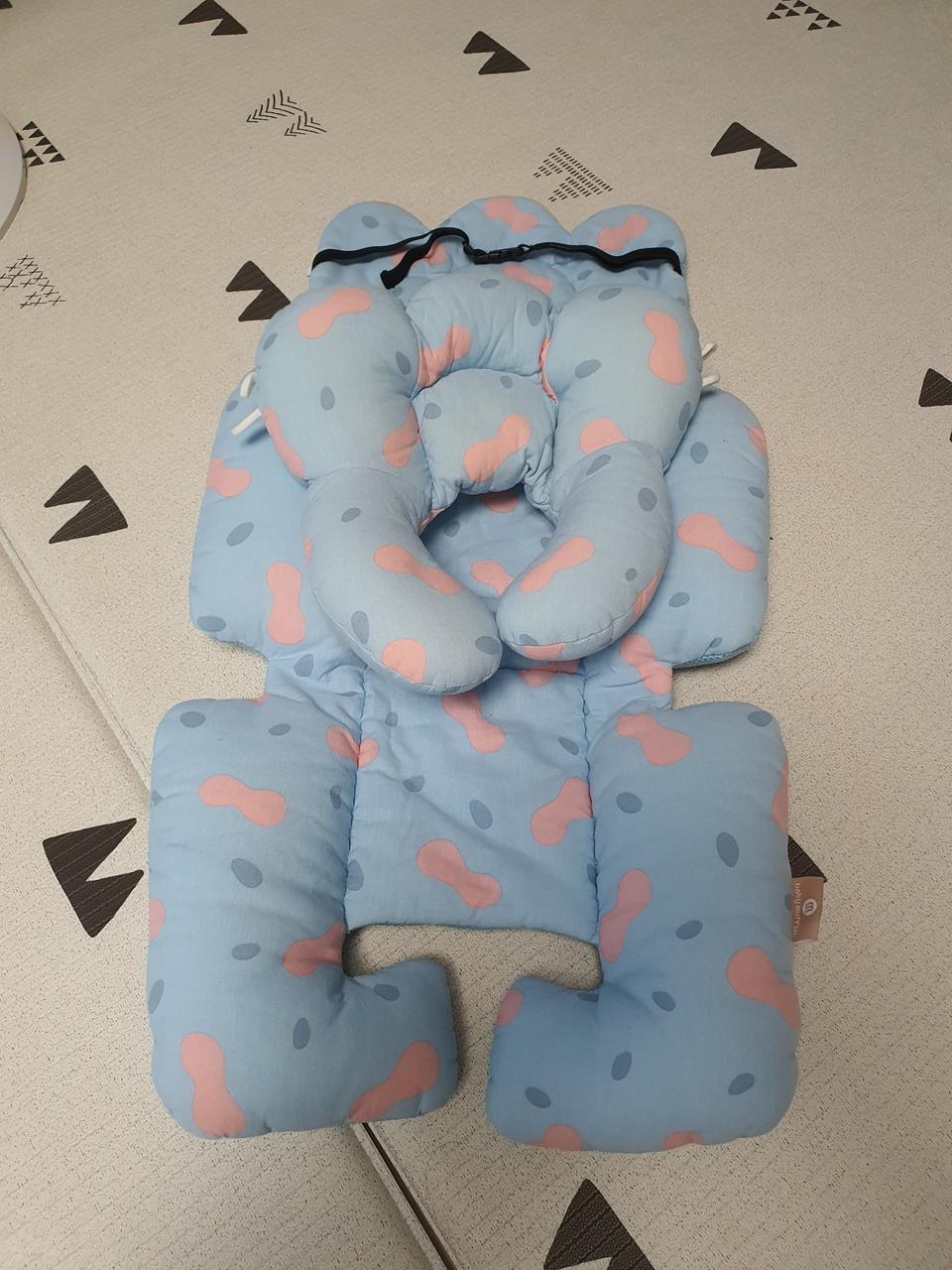 베이비머핀 사계절 유모차 라이너 등, 목쿠션