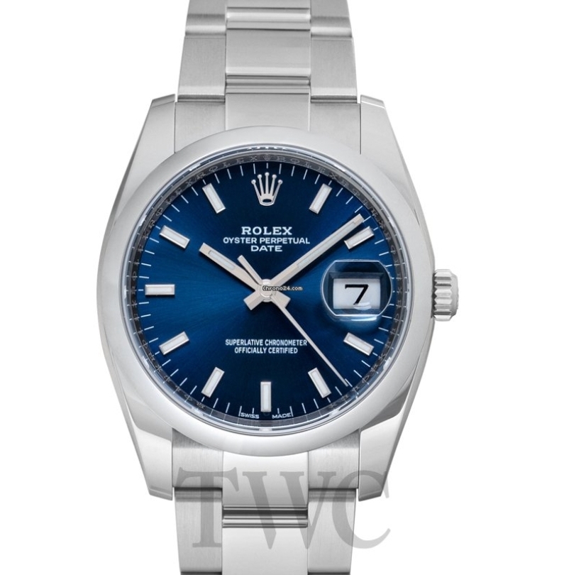 [정품]롤렉스 오이스터스틸 데이트(청판/19년 12월 구매)
