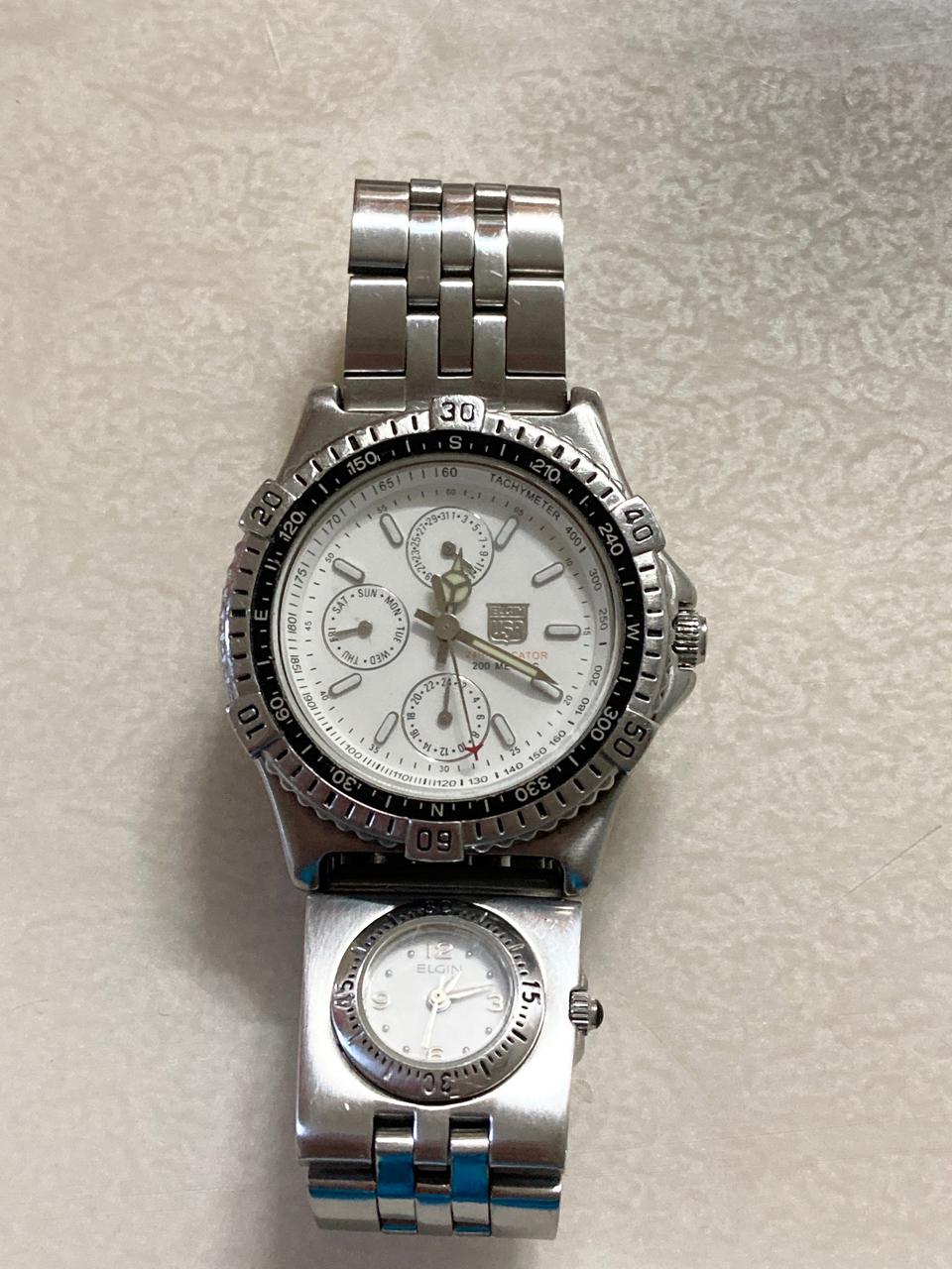 엘진 인디케이터 다이버 시계