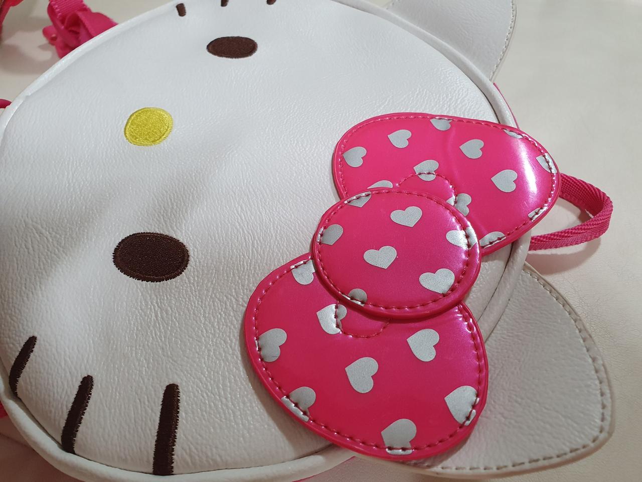 헬로키티 얼굴 가방