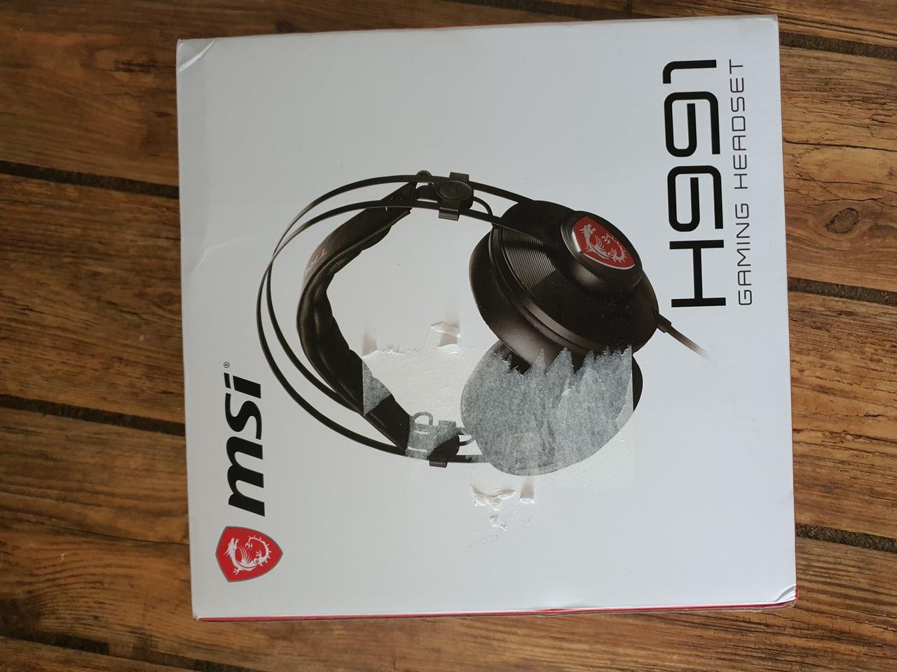 msi 게이밍 헤드셋 h991