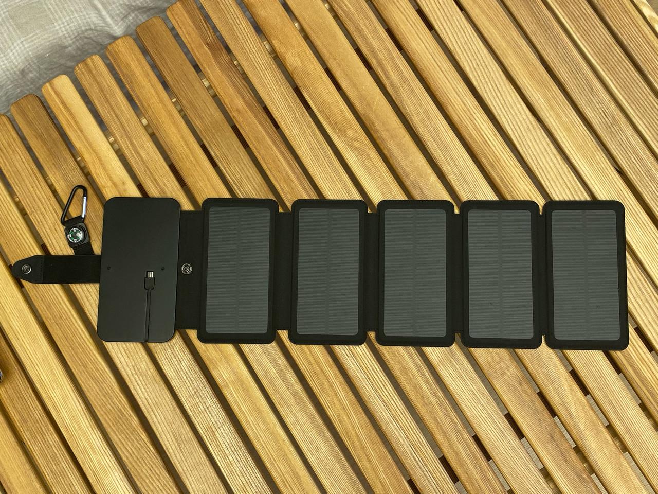 5패널 캠핑용 휴대용 태양열 충전기