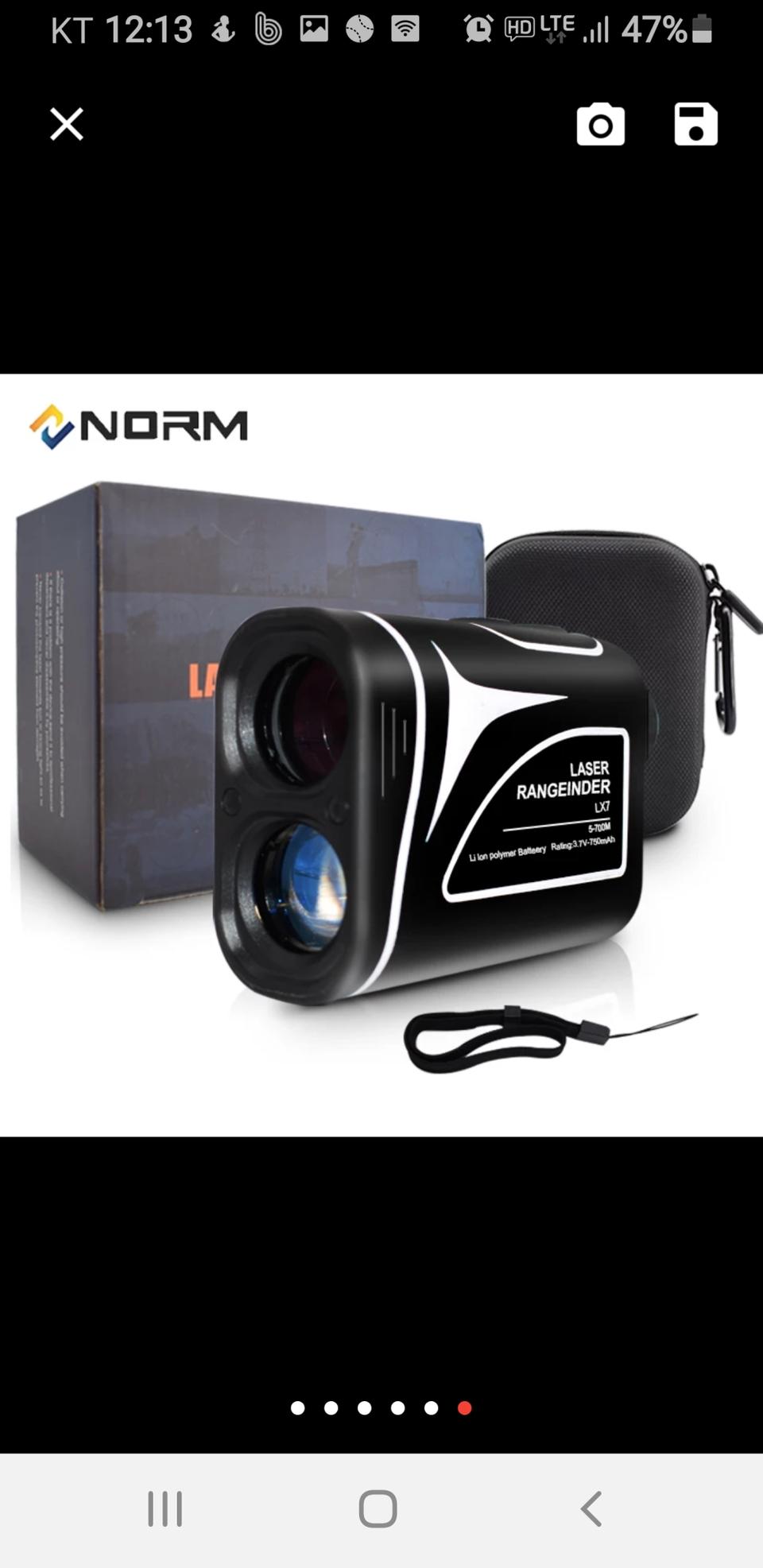 차쉬넬2 골프레이저 거리측정기 (충전용)