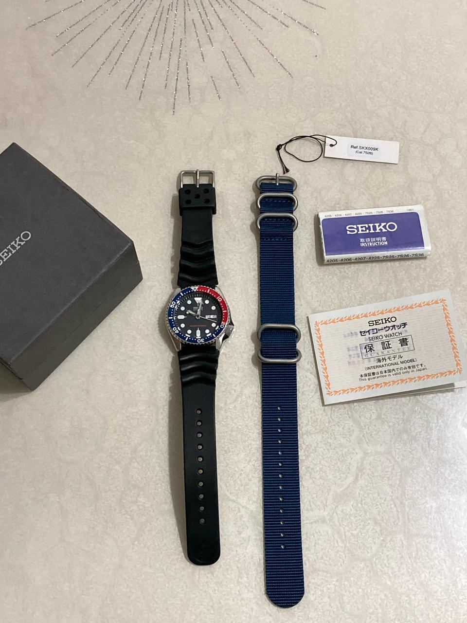 세이코 skx009 시계