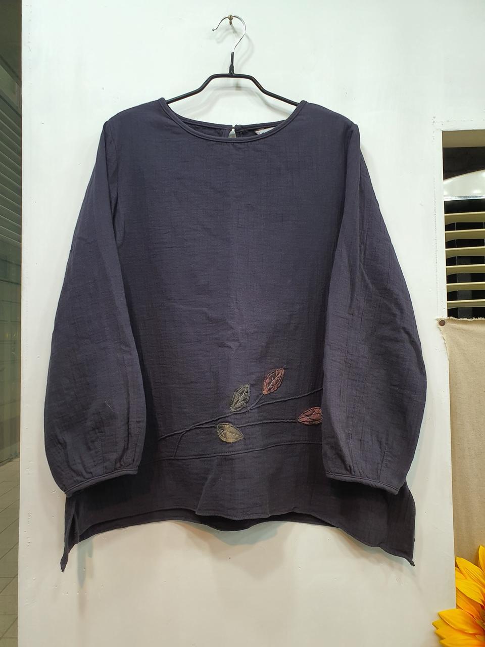 조각패치  블라우스(L)