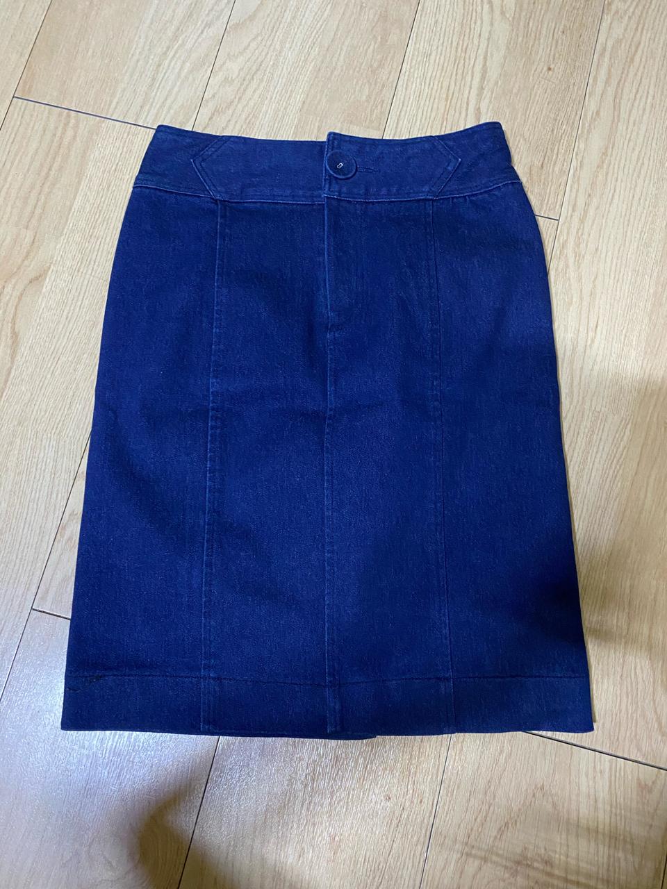 찐청 데님스커트 (S)