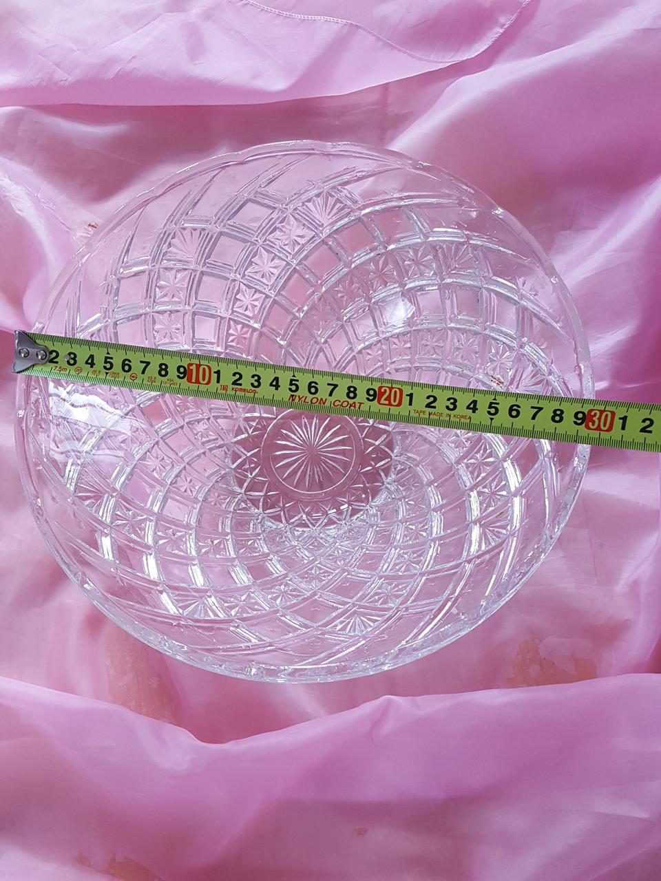 크리스탈 화채그릇 특대형