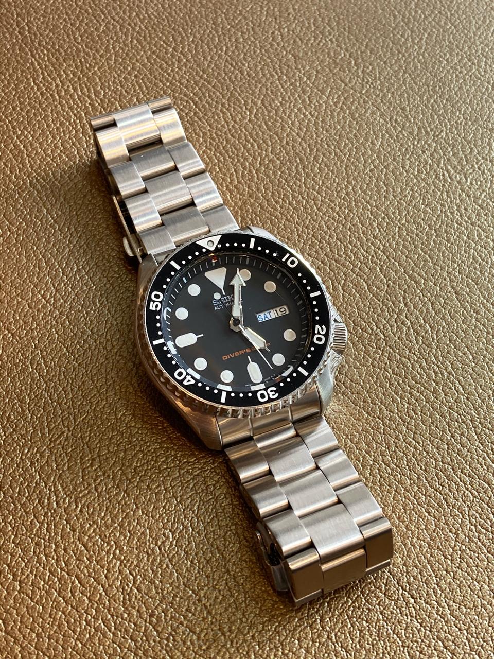 세이코 skx007 다이버 시계