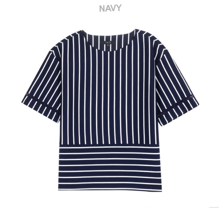 <새상품>테이트 스트라이프 티셔츠