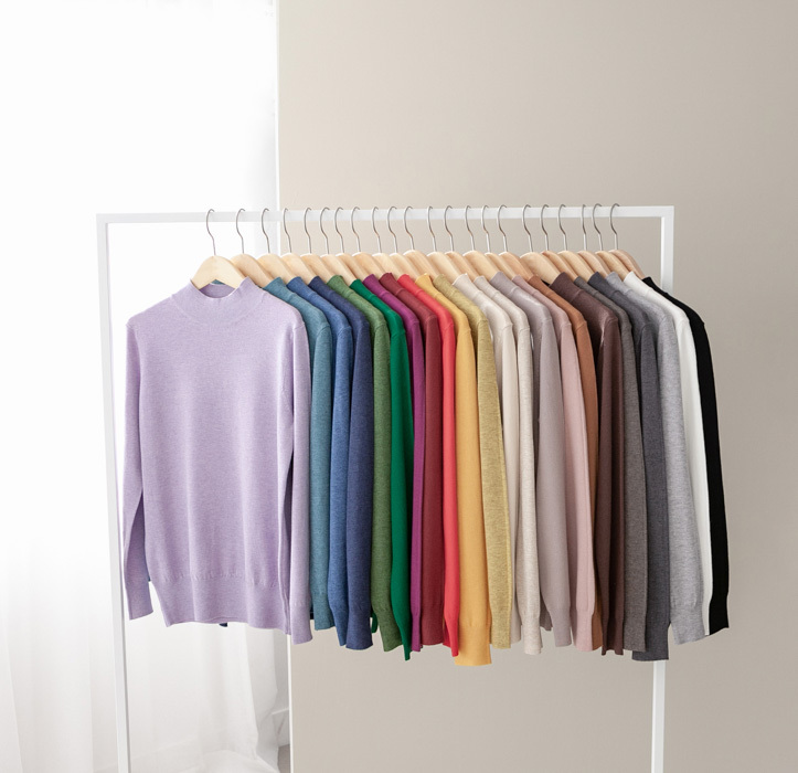 데일리 반목 기본 니트/ 20컬러 이상