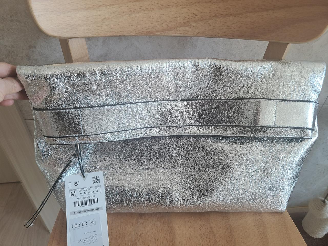 ZARA 클러치백(새상품)