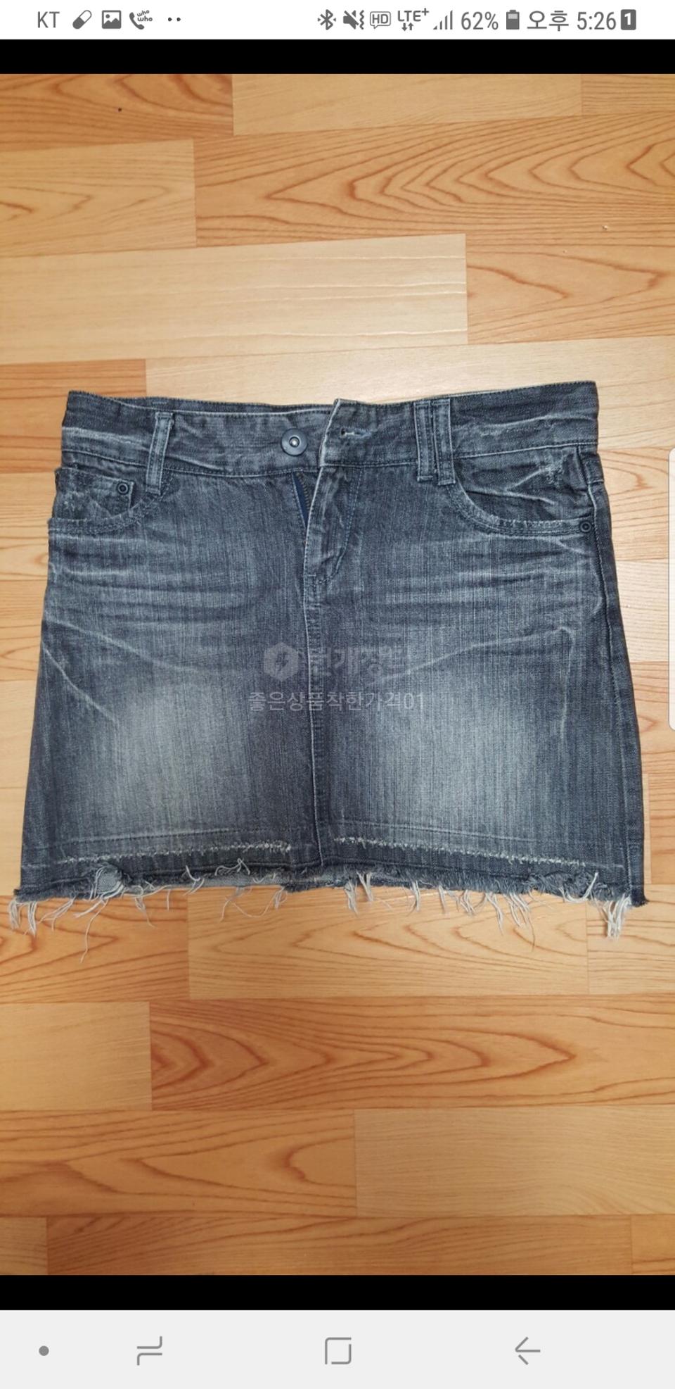 [S] 블랙 청미니스커트